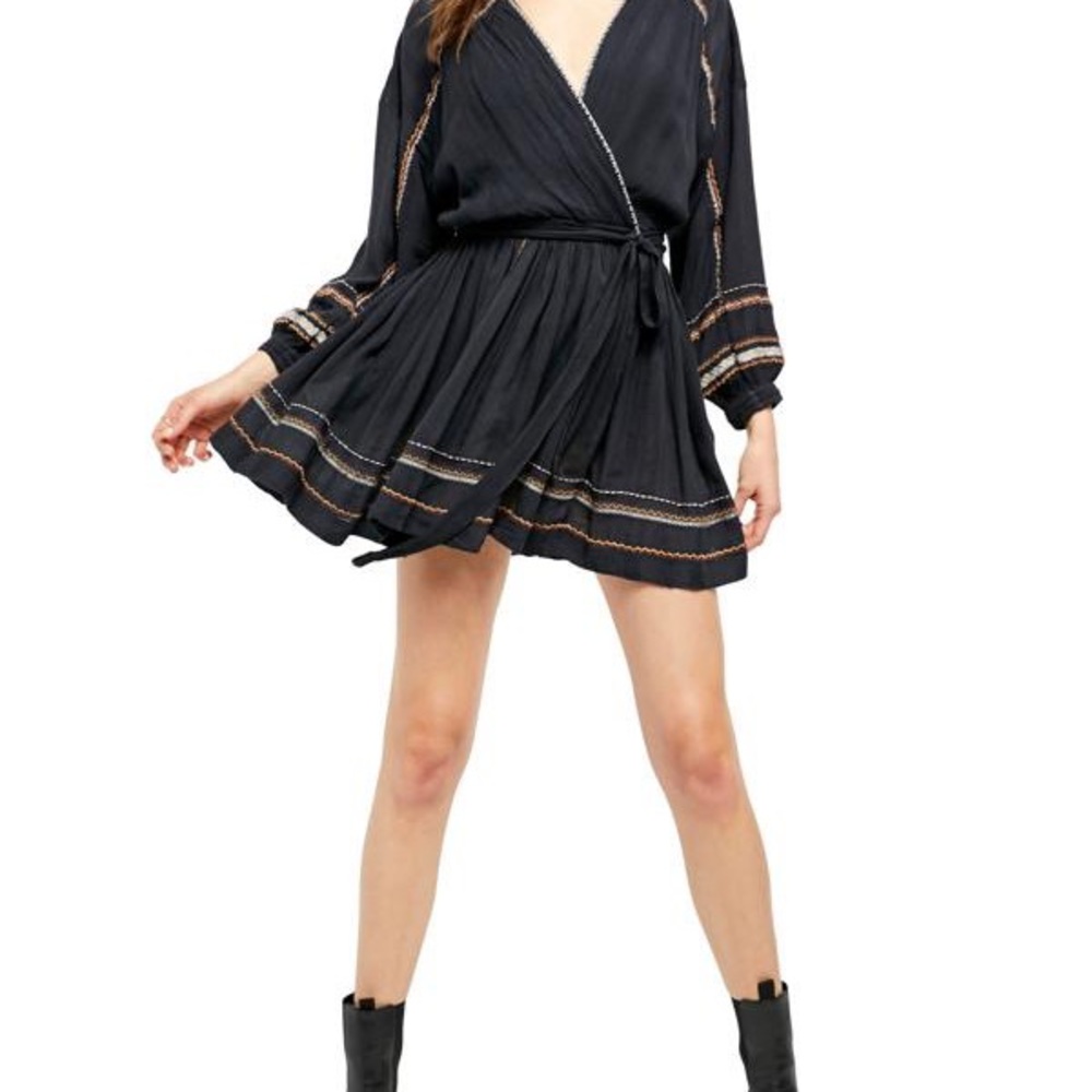 Free People Delilah Wrap Dress NWT